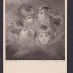 Ansichtskarte Künstlerkarte Sign. Reynolds Heads of Angels