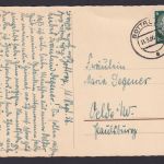 Hummel Künstler Ansichtskarte Hummelfigur ab Bottrop NRW n. Oelde Westfalen