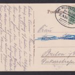 Ansichtskarte Bahnpost Bad Wildungen n. Corbach Zug 434Bad Wildungen Hessen