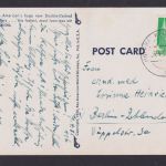 Ansichtskarte Flugzeug der Pan American World Airways n. Frankfurt Main Hessen