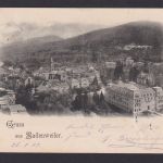 Ansichtskarte Badenweiler Baden Württemberg Gesamtansicht n. Lahr Baden