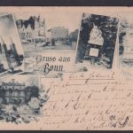 Ansichtskarte Bonn NRW Versch. Stadtansichten Verlag Bonner Lichtdruck Anstalt