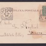 Litho Ansichtskarte Genova Genua Italien Lanterna Denkmal Vitto Emanuele