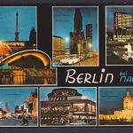 Berlin Lot Sammlung 7 x Groß Ansichtskarten 210 x 150 u.a. Brandenburger Tor