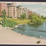 Lot Sammlung 4 x Groß Ansichtskarten 210 x 150 Stockholm Schweden Versch.