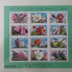 Rumänien Flora und Fauna Tiere Pflanzen Blumen 3982-91 kompl Bogen Kat 103,00 ++