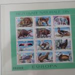 Rumänien Flora und Fauna Tiere Pflanzen Blumen 3982-91 kompl Bogen Kat 103,00 ++