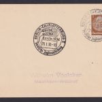 Berlin Charlottenburg Deutsches Reich Karte SST Grüne Woche Berlin 1936