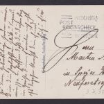 Aschafenburg Bayern Deutsches Reich Ansichtskarte Postasache Rechtzeitig