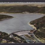 Ansichtskarte Edertalsperre Edersee Hessen Schloss Waldeck Luftbild Verlag