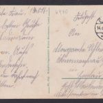 Ansichtskarte Bebra Hessen Bahnhof Feldpost 14.08.1916
