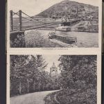 Ansichtskarten Porta Westfalica NRW Lot Sammlung Leporello 9 Karten Verlag