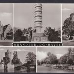 Ansichtskarte Brandenburg an d. Havel Brandenburg Friedenswacht Plauer Torturm