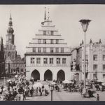 Ansichtskarte Greifswald Mecklenburg Vorpommern Rathaus Aufschrift Rathaus