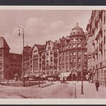 Ansichtskarte Metz Frankreich Bahnhofplatz Strassenbahn Verlag Jul. Manias