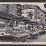 Ansichtskarte Bolzano Bozen Italien Piazza delle Erbe Markt