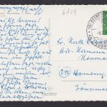 Ansichtskarte Beerfelden Odenwald Hessen Marktstrasse n. Hamburg SST