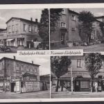Ansichtskarte Elmshorn Schleswig Holstein Gastronomie Bahnhofs Hotel Kammer