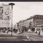 Ansichtskarte Mönchengladbach NRW Hindenburgstrasse Gastronomie Hotel Stadt