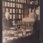Ansichtskarte Reklame u.a. Phönix Sohlen Apotheke oder Kolonialwaren gewidmet
