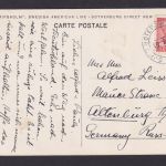 Ansichtskarte Schiff MS Gripsholm Swedih American Line Gothenburg-New York