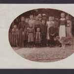 Familien Foto Ansichtskarte ab Celle Niedersachsen 07.07.1911 Deutsches Reich