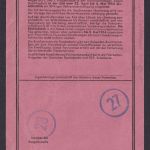 Auseis Messe Ausweis Deutsche Industrie Messe Hannover 1954