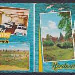 Ansichtskarte Klappkarte Altenbruch Niedersachsen Nordseebad Gastronomie Hotel