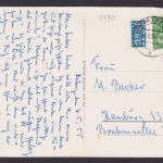 Ansichtskarte Bad Driburg NRW Kurplatz Park n. Hamburg 06.05.1955