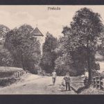 Ansichtskarte Prekuln Lettland Feldpost n. Dresden Georg Stilke Verlag Berlin