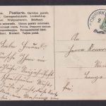 Ansichtskarte Künstlerkarte Neujahr Spruch ab Schwinckendorf Mecklenburg