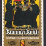 Künstler Ansichtskarte Reklame Werbung Kammer Kirsch Schwarzwälder Kirschen