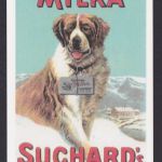 Künstler Ansichtskarte Reklame Werbung Milka Suchard Alpenmilch Schokolade