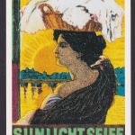 Künstler Ansichtskarte Reklame Werbung Sunlicht Seife Lever GmbH Hamburg