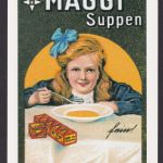 Künstler Ansichtskarte Reklame Werbung Maggi Suppen Maggi GmbH Singen