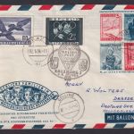Flugpost 11 Ballonpost Air Mail gute Österreich Privatganzsache Graz via Golling