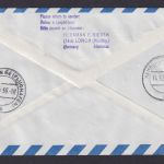 Flugpost Air Mail Brief Lufthansa LH 295 Aohnai Griechenland München attraktiver