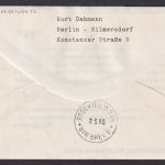 Flugpost Brief Air Mail Erstflug SAS Caravelle Frankfurt Kopenhagen Stockholm