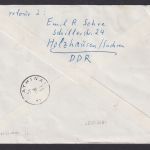 Flugpost Brief Air Mail Belgien Sabena Caravelle Brüssel Athen Griechenland