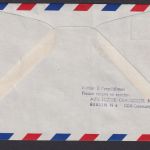 Flugpost Brief Air Mail Lufthansa Eröffnungsflug inter. DDR Zuleitung Sao Paulo
