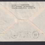 Flugpost Brief Air Mail Air France Frankreich inter. DDR Zuleitung Buenos Aires