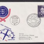 Flugpost Brief Air Mail Österreich Sportflieger Club Liesing 1. Post Segel Flug
