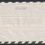 Ballon Flugpost Brief Air Mail Österreich Privatganzsache 4 WST Trachten Wien