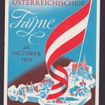 Flugpost Brief Air Mail Ballonpostflug Österreich auf guter Anlasskarte Tag der