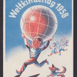 Flugpost Brief Air Mail 10 Jahre Ballonpost Österreich auf toller Ansichtskarte