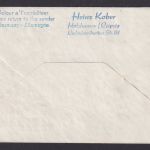 Flugpost Brief Air Mail Erstflug AUA Österreich DDR Zuleitung Wien Bukarest