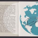 Flugpost Brief Air Mail 40 Jahre KLM 1959 Gedenkmarken der Niederlande