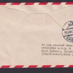 Flugpost Brief KLM Amsterdam Destination Kabul Afganistan selt Zuleitung