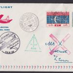 Flugpost Brief Air Mail Niederlande KLM Zuleitung Türkei Istambul Amsterdam
