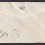Flugpost Brief Air Mail KLM Erstflug Amsterdam Houston Texas USA 3.9.1957
